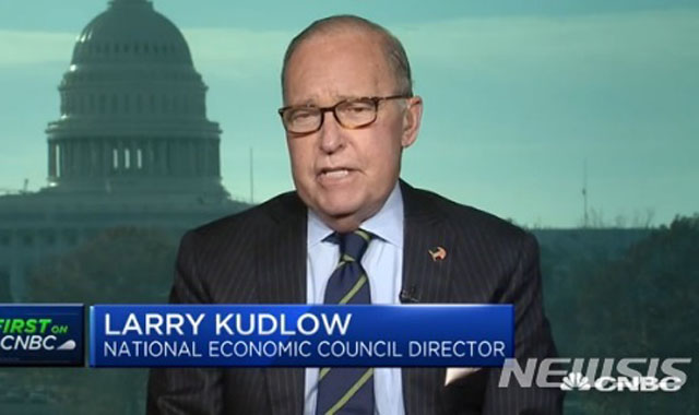 ▲ 래리 커들로 미 백악관 국가경제위원회 위원장은 미국의 경제성장이 앞으로 계속 이어질 것이라고 장담했다. ⓒ뉴시스. 무단전재 및 재배포 금지.