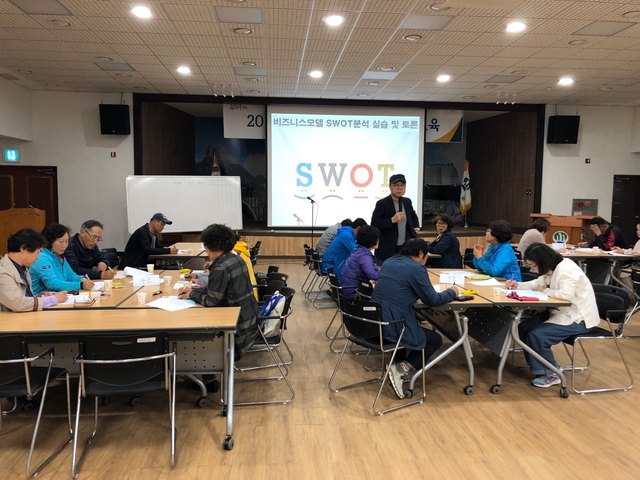 ▲ 군위군은 지난 30일 농업기술센터 대강당에서 440여명의 강소농 경영체를 대상으로 강소농 경영개선 실천 후속교육을 실시했다.ⓒ군위군