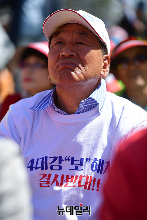 ▲ 이재오 4대강 국민연합 공동대표.ⓒ정상윤 기자