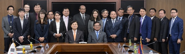 ▲ 캄보디아에서 부총리 일행이 3일 대한민국 대표 행복도시 세종시를 방문했다.ⓒ세종시