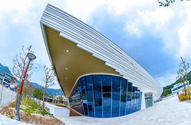 ▲ 제천 의림지 역사박물관 전경.ⓒ제천시