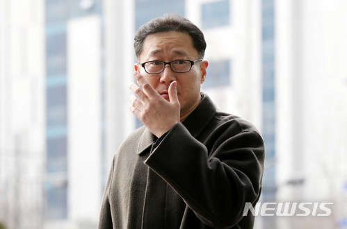 ▲ 채동영 전 다스 경리팀장. ⓒ뉴시스