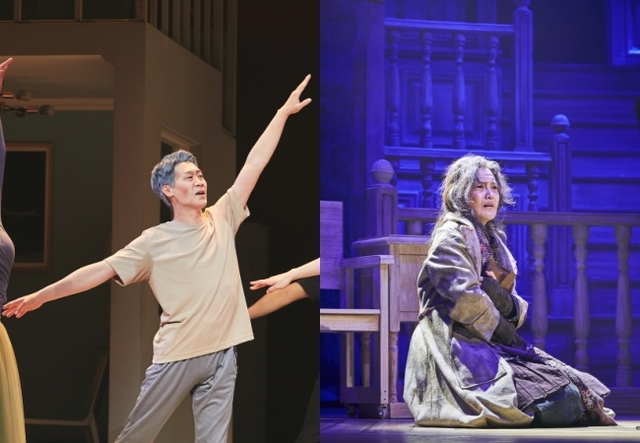 ▲ '나빌레라'에서 덕출 역의 진선규 배우(왼쪽)와 '호프'에서 타이틀 롤을 맡은 김선영 배우.ⓒ서울예술단, 알앤디웍스