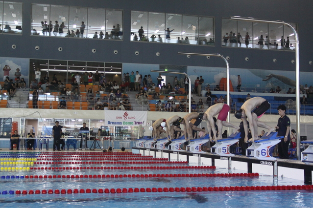 ▲ 김천시(시장 김충섭)는 오는 9일부터 13일까지 5일간 김천실내수영장에서 ‘제68회 대한수영연맹 회장배 전국수영대회’를 개최한다.ⓒ김천시