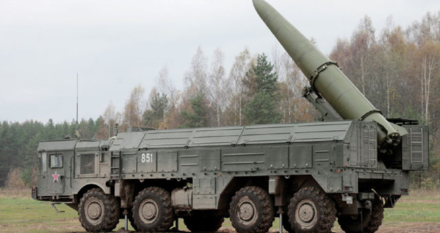 ▲ 러시아 9K728 '이스칸다르-M'형. 러시아군만 사용 중이다. ⓒ美국방부 미사일 방어국(MDA) 공개사진.