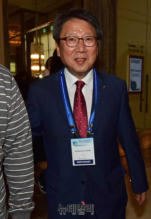 ▲ 정홍근 티웨이항공 대표ⓒ정상윤 기자