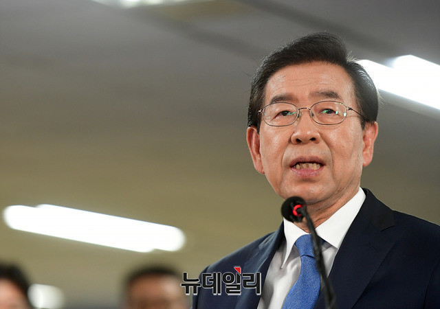 ▲ 박원순 서울시장. ⓒ정상윤 기자