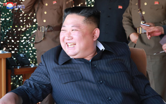 ▲ 문재인 정부와 세계식량기구 등이 북한에 '인도적 지원'을 한다면 김정은은 아마 이런 표정을 지을 것이다. ⓒ북한선전매체 화면캡쳐.