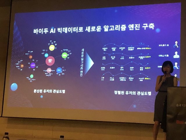 ▲ 위샤오잉(俞晓莹) 바이두 글로벌 마케팅 총괄 ⓒ박소정 기자