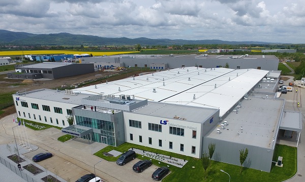 ▲ LS전선 폴란드 공장 전경. ⓒLS전선