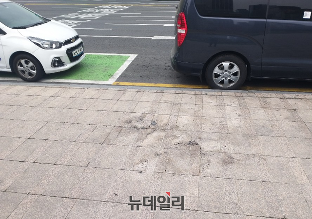 ▲ 서울시청 앞 서울광장에서 15일 새벽 3시 19분께 택시기사 안모(76)씨가 자신의 몸에 인화성 물질로 추정되는 액체를 뿌리고 분신해 숨졌다. 안씨는 '타다 OUT'이라고 적힌 플랜카드를 자신의 택시에 붙이고 다녔던 것으로 보아 차량 공유 서비스에 반대해 분신했을 것으로 추정된다. ⓒ권영수 기자