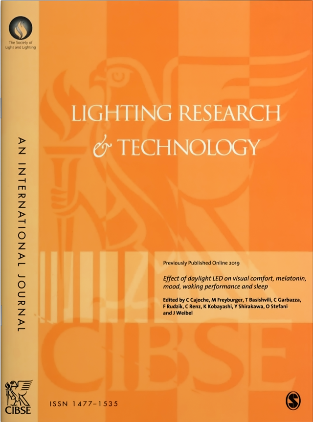 ▲ LIGHTING RESEARCH & TECHNOLOGY 표지. ⓒ서울반도체