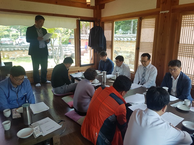 ▲ 월성원전본부의 소통위원회 개최 모습.ⓒ월성원전