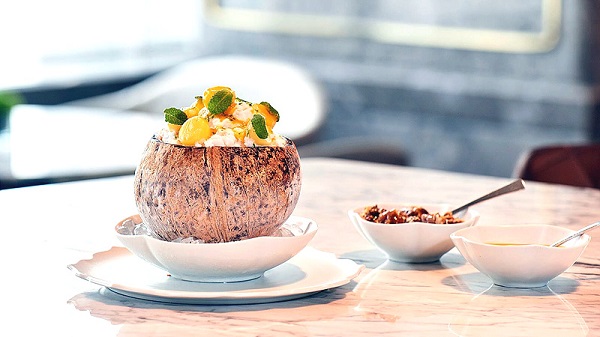 ▲ 시그니엘서울 망고코코넛 빙수.ⓒ롯데호텔