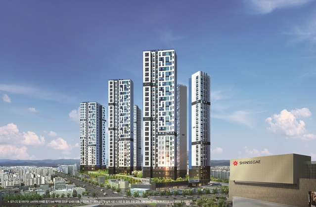 ▲ ‘동대구역 더샵 센터시티’ 주경 투시도.ⓒ더샵 센터시티