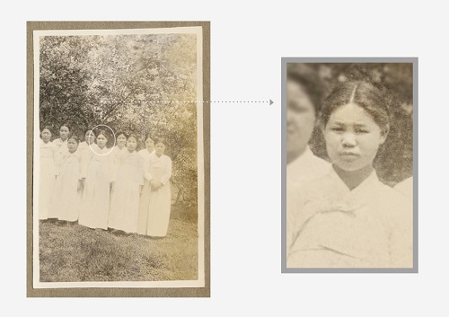 ▲ 21일 이화여자대학교 이화역사관이 공개한 유관순 열사 사진. ⓒ이화여대 이화역사관