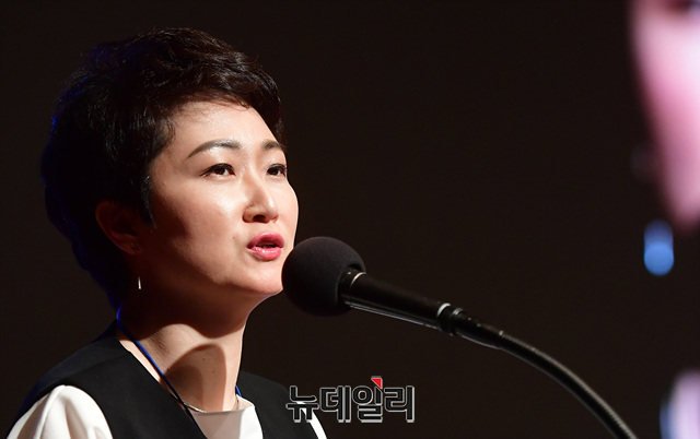 ▲ 이언주 무소속 국회의원이 문재인 정부 출범 이후 2년간의 '정치보복'에 대해 비판하고 있다.ⓒ정상윤 기자