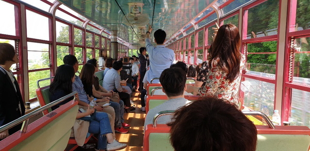 ▲ 예천군은 미혼 남녀 54명을 대상으로 두근두근 하트트레인 행사를 가졌다.ⓒ예천군