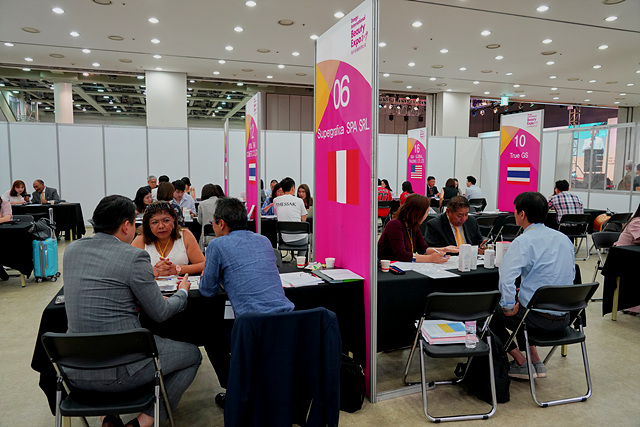 ▲ 2019 뷰티엑스포수출상담회 장면.ⓒ대구시