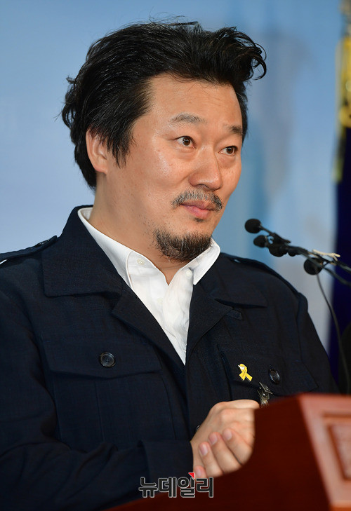 ▲ 이상호 고발뉴스 기자. ⓒ정상윤 기자