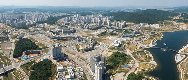 ▲ 많은 아파트가 들어선 세종시 전경.ⓒ세종시