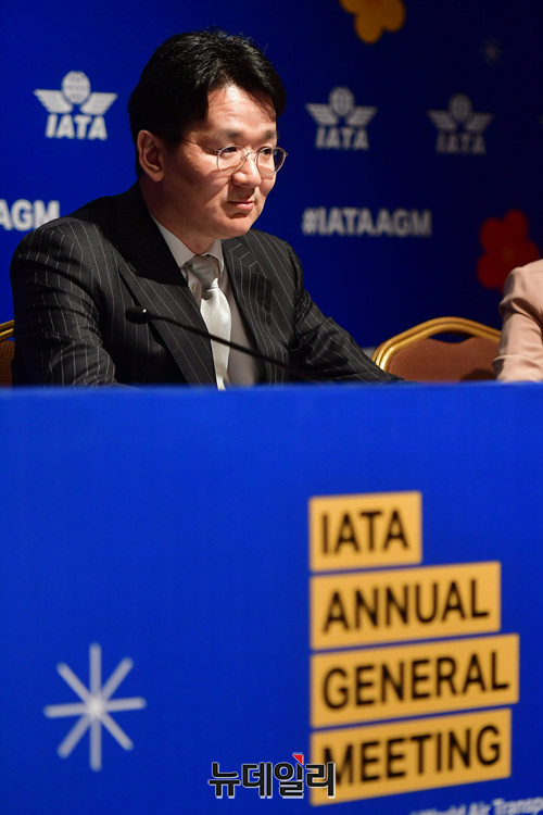 ▲ 조원태 한진그룹 회장ⓒ정상윤 기자