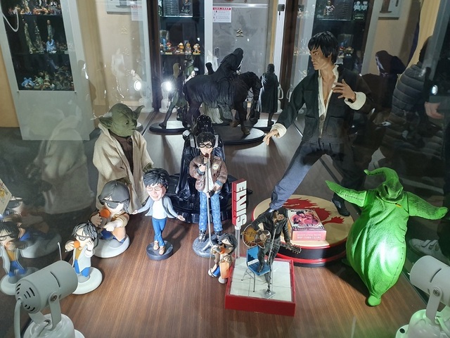 ▲ 비엔나 인형박물관 내 전영록 특별관에 전시된 각종 피규어들. ⓒ뉴데일리