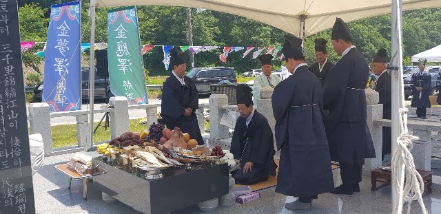 ▲ 양남면 임란의사 추모제 모습.ⓒ월성원전