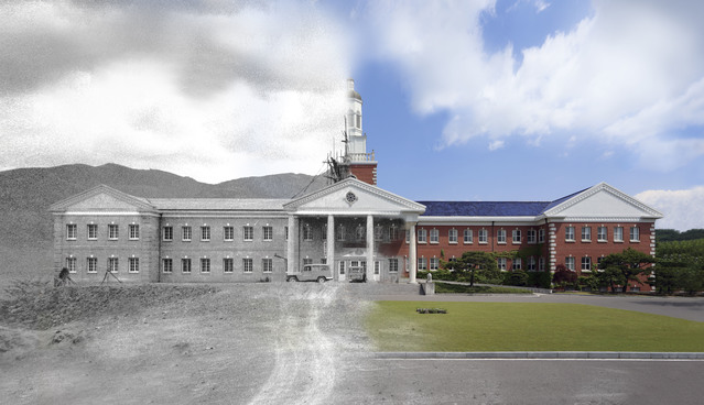 ▲ 대명동 바위산을 깍아 폐허가 된 이 땅을 다시 세울 인재를 키워내기 위해 만들어진 계명대가 성서캠퍼스를 비롯해 4개의 캠퍼스를 가지고 2만4천여명의 학생이 학업에 정진하며 국내 대표적 대학으로 거듭나고 있다.ⓒ계명대