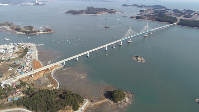 ▲ 보령~태안 해상교량.ⓒ대전지방국토관리청