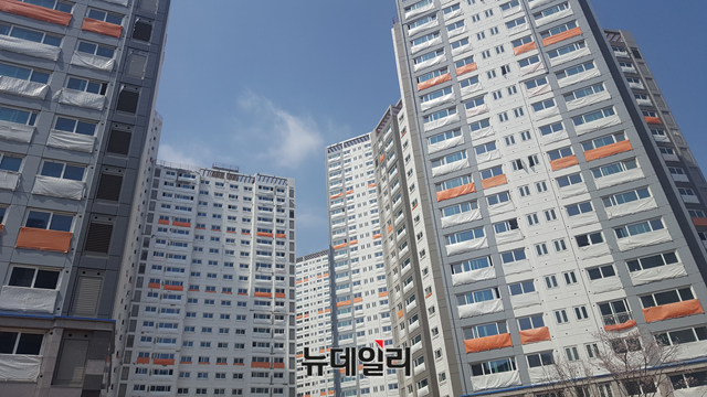 ▲ 자료사진. '래미안 장위 퍼스트하이' 시공 현장. ⓒ성재용 기자