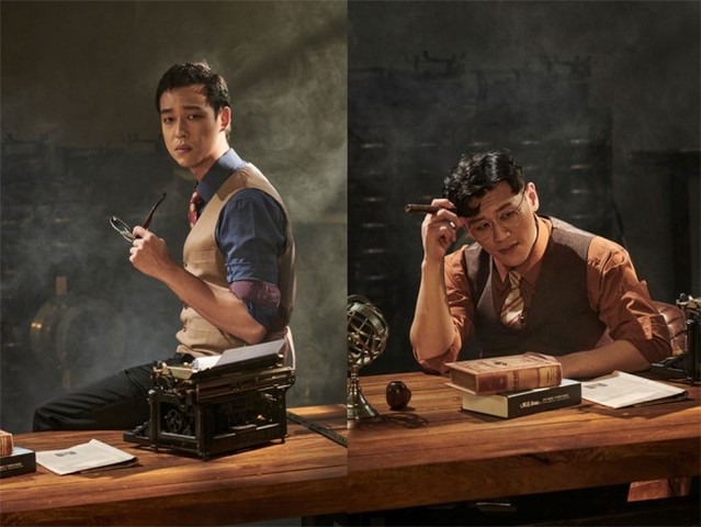 ▲ 뮤지컬 '시티오브엔젤' 스타인役 최재림, 강홍석ⓒ샘컴퍼니