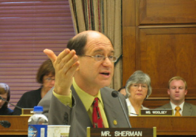 ▲ 브래드 셔먼 미국 하원 외교위 동아태 소위원장은 