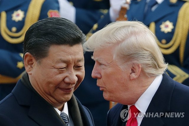 ▲ (왼쪽부터)시진핑 중국 국가주석과 도널드 트럼프 미국 대통령. ⓒ연합뉴스