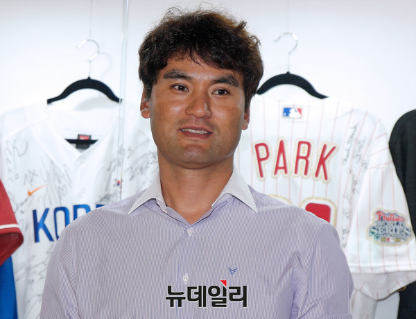 ▲ 박찬호 한국야구위원회 국제홍보위원. ⓒ뉴데일리 DB