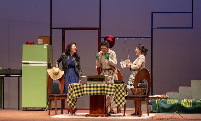 ▲ 연극 '마음의 범죄'는 세상을 향해 확장된 여성들의 연대와 진정한 의미의 페미니즘의 방향이 어디인지를 제시한다.ⓒ프로덕션IDA