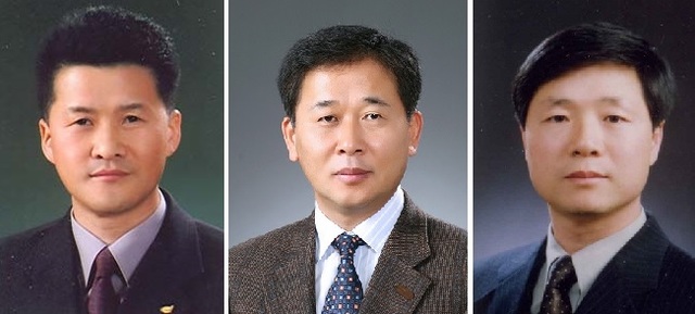 ▲ 충남도 행정국장 황규협, 기획국장 유홍종, 학생교육문화원장에 우진식씨(좌측부터).ⓒ충남도교육청