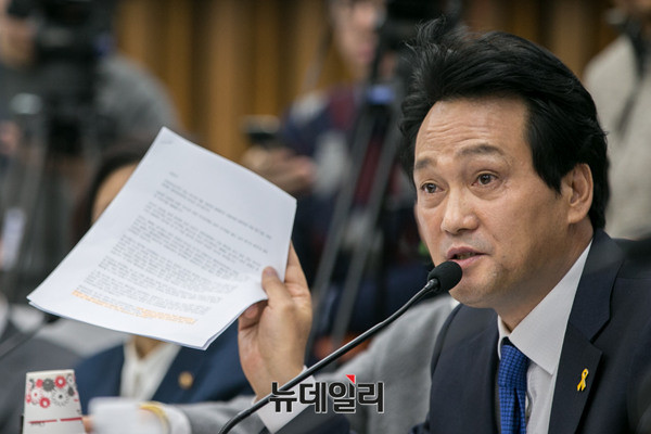 ▲ 안민석 더불어민주당 의원. ⓒ뉴데일리 DB