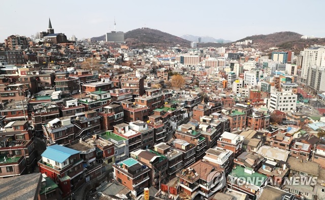 ▲ 서울 용산구 한남3구역 전경. ⓒ연합뉴스