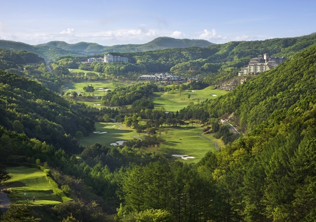 ▲ 강원 원주시 소재 오크밸리 전경. ⓒHDC현대산업개발