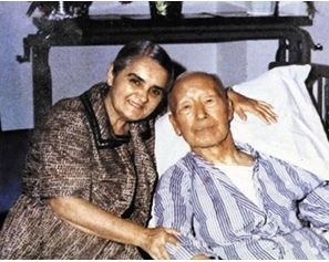 ▲ 눈을 감는 순간까지 남북통일을 기도하며 하와이 병상에서 보낸 이승만 부부.ⓒ자료사진