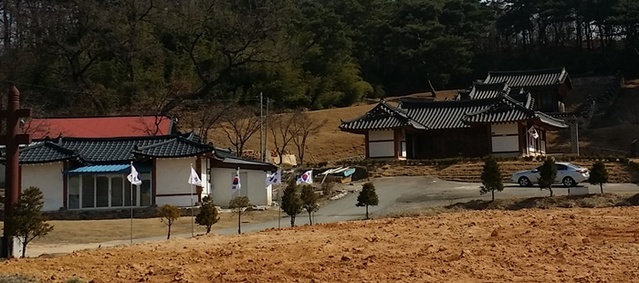 ▲ 청주시 흥덕구 옥산면 덕촌리 정순만 선생 고향 마을.ⓒ청주시