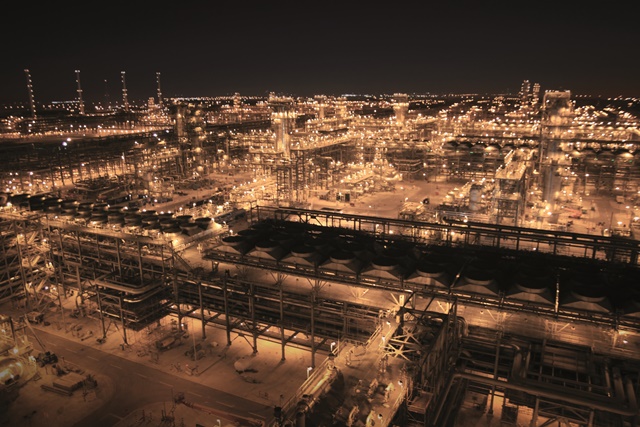 ▲ 자료사진. 현대건설이 2012년 준공한 사우디아라비아 '카란 가스 처리시설'. ⓒ현대건설