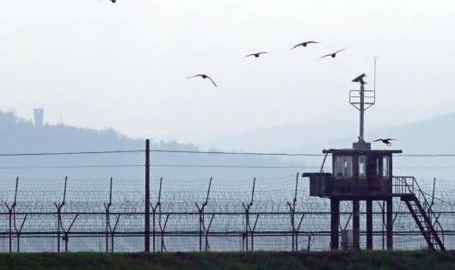 ▲ 전방 철책 지역을 날아가는 새떼(기사 본문과 직접적 관련이 없습니다) ⓒ연합뉴스. 무단전재 및 재배포 금지.