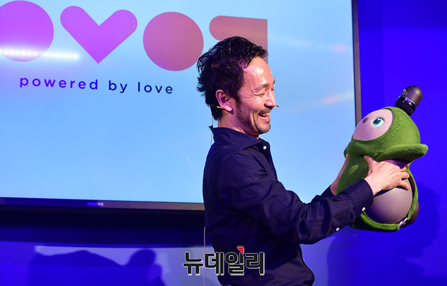 ▲ 카나메 하야시(Kaname Hayashi) 그루브 엑스(GROOVE X) 창업주이자 CEO ⓒ프랑스 칸 = 정상윤 기자