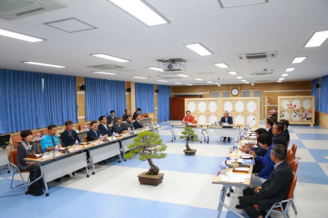 ▲ 울진군은 2021년 도민체전 준비를 위한 도민체전 추진 TF팀을 구성했다.ⓒ울진군