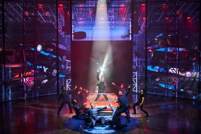 ▲ 뮤지컬 '그리스' 공연 장면,ⓒ오디컴퍼니