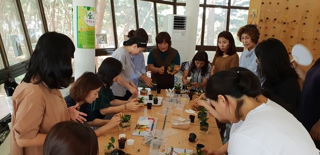 ▲ 사진은 지난해 열린 여름특집 프로그램 ‘도시안의 내 정원’ 한 장면.ⓒ청주시