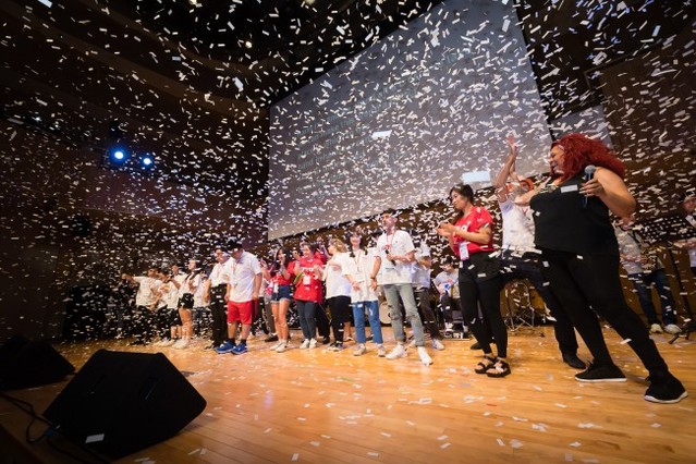 ▲ '2018 국제 스페셜 뮤직&아트 페스티벌' 행사 모습.ⓒ스페셜올림픽 코리아