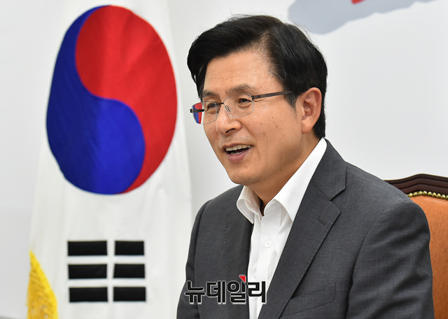 ▲ 자유한국당 황교안 당대표. ⓒ이종현 기자